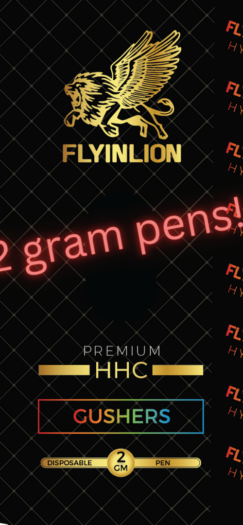 2 Gram Rechargeble HHC  GUSHERS Vape Pen